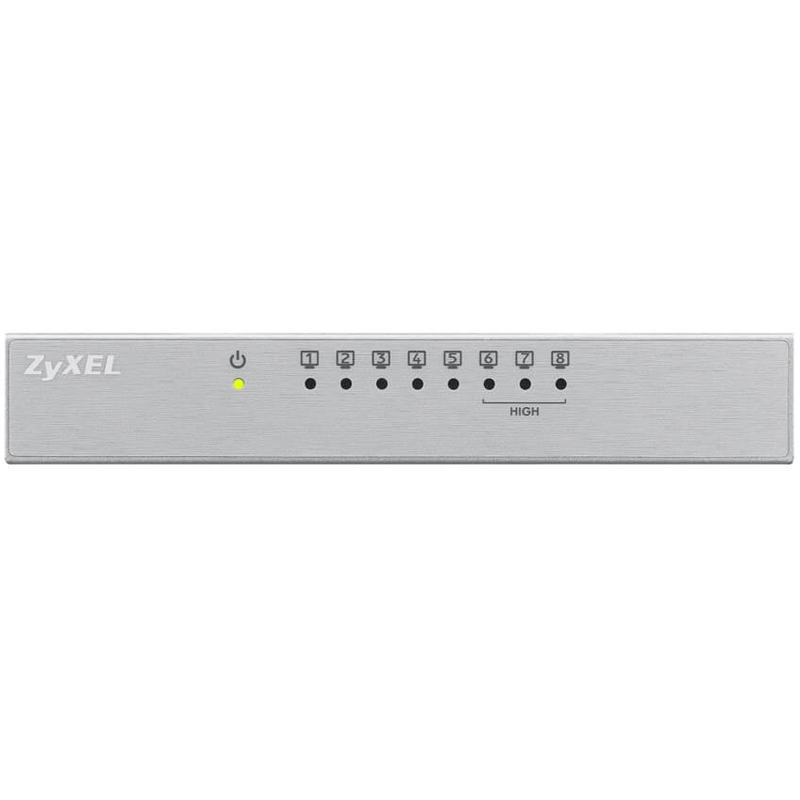 ZYXEL ES-108A v3, switch 8 ports 100 Mbps, desktop, metal case