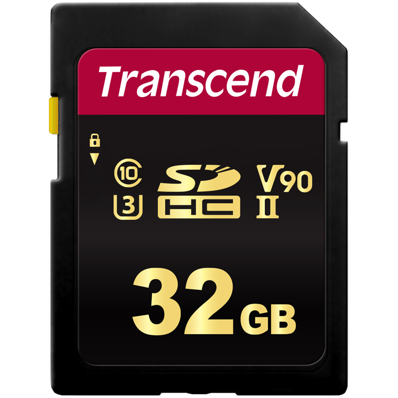 Transcend 32GB SDHC Class 10 UHS-II U3 V90 R285, W180MB/s