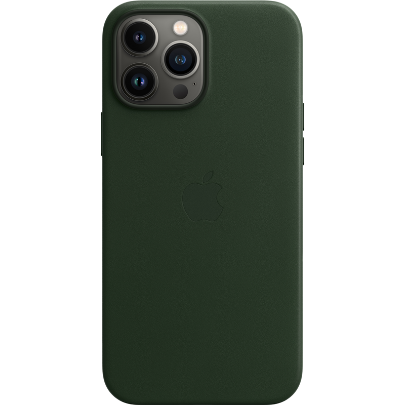 iPhone 13 Pro Max Leather Case with MagSafe - Sequoia Green