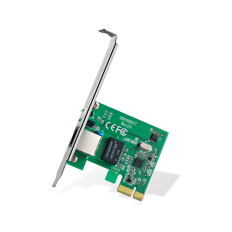 Сетевая карта/ 32-bit Gigabit PCIe Network Adapter, Realtek RTL8168B, 10/100/1000Mbps  Auto MDI/MDIX