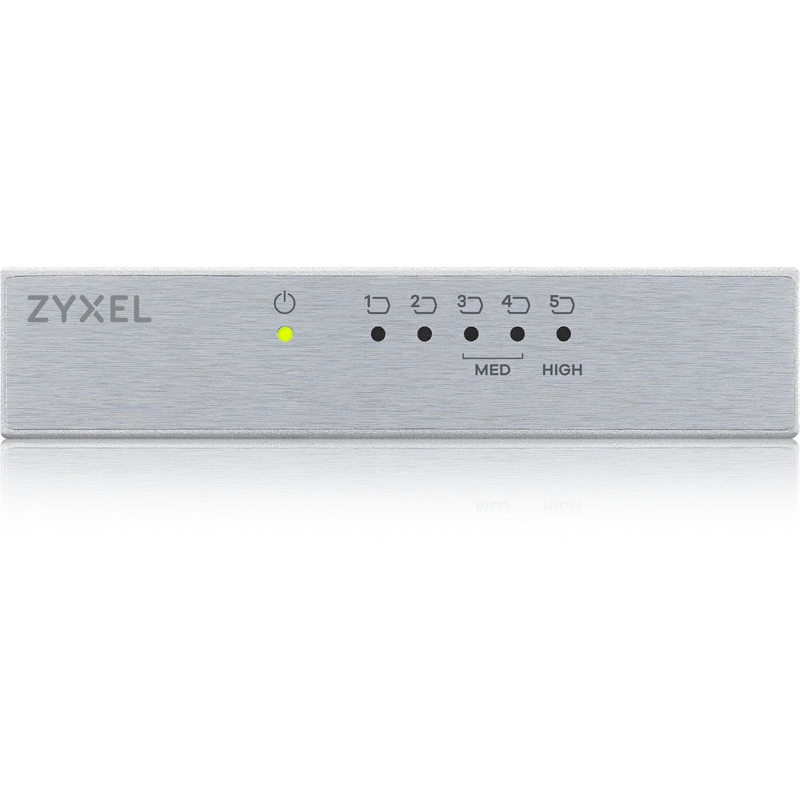 ZYXEL GS-105B v3, Switch 5 ports 1000 Mbps, desktop, metal case