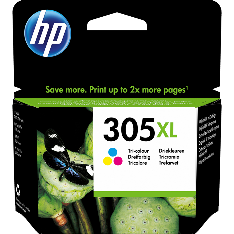 Картридж/ HP 305XL High Yield Tri-color Original Ink Cartridge